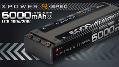 株式会社ハイテックマルチプレックスジャパン　　 「XPOWER R-SPEC」＆「XPOWER」 Car用バッテリー！電動ガン用バッテリー！ 合計9製品同時に登場！