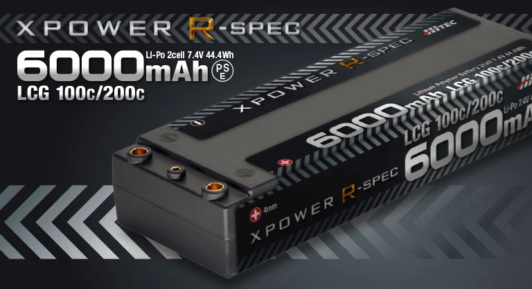株式会社ハイテックマルチプレックスジャパン 「XPOWER R-SPEC」&「XPOWER」 Car用バッテリー!電動ガン用バッテリー! 合計9製品同時に登場!