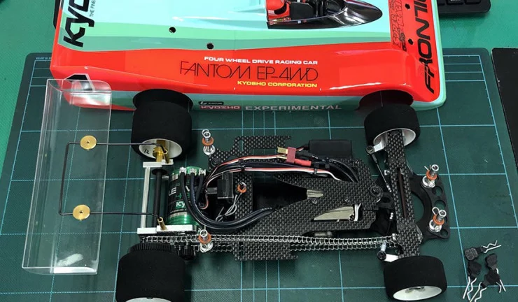 KYOSHO RC BLOG　ファントムEP-4WDレース始動！その2