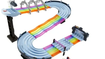 マテル・インターナショナル株式会社 大人気任天堂の「マリオカート」シリーズの世界をホットウィールで完全再現！迫力満点！ゲームさながらのコースを楽しめる「ホットウィール マリオカート レインボーロード」８月下旬より順次発売