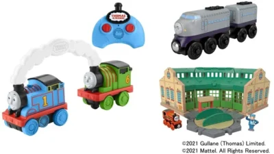 マテル・インターナショナル株式会社　リモコンでトーマスたちを自由自在に走らせて遊べる「きかんしゃトーマス レース アンド チェイス トーマス」8月下旬発売