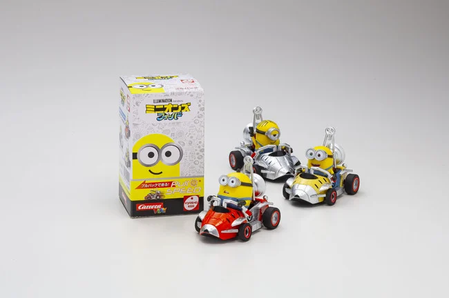 京商株式会社 【京商】映画公開に先駆けて『ミニオンズ フィーバー』のプルバックカー発売!