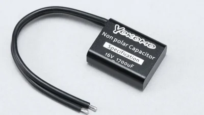 株式会社ヨコモ　スピードコントローラー用 レーシングキャパシター「BL-RCP　ESC用 コンペティションキャパシター（無極性）」を新発売。