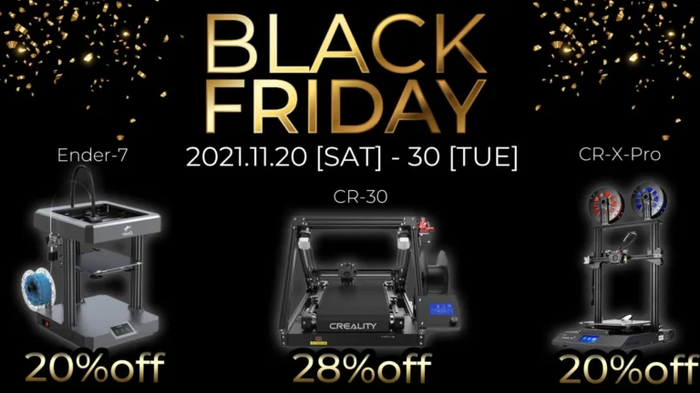 ​3Dプリンターを扱う株式会社サンステラ、最大70％OFFのブラックフライデーセール開催！Creality社・Anycubic社製品が対象！