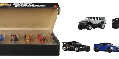 マテル・インターナショナル株式会社　新シリーズ「フューリアス・フリート」から第1作から最新作まで網羅した全5車種のダイキャストカー　11月下旬より発売