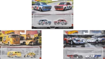 世界No.1のミニカーブランドHot Wheelsから人気車種2台を組み合わせたシリーズ最新版が登場！11月下旬より順次発売