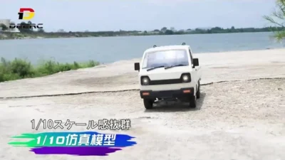 DEERC JP　DE59　　1/10トラックタイプオフロードRCカー　新色ホワイトが発売　国内認証済み