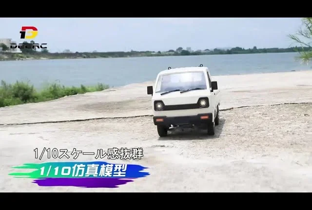 DEERC JP　DE59　　1/10トラックタイプオフロードRCカー　新色ホワイトが発売　国内認証済み