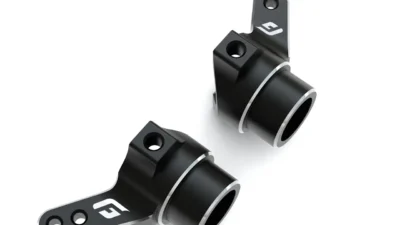 株式会社ジーフォース　ホットショット/マンタレイ系用 アルミ製フロントナックル 発売のお知らせを掲載