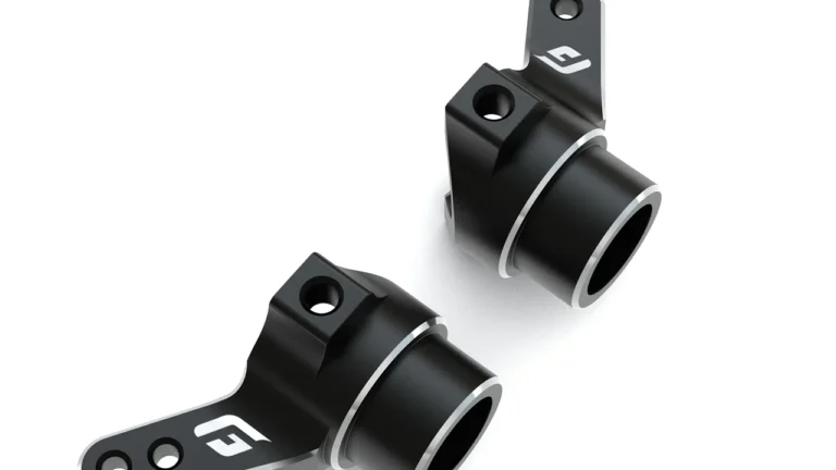 株式会社ジーフォース　ホットショット/マンタレイ系用 アルミ製フロントナックル 発売のお知らせを掲載