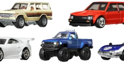 世界No.1のミニカーブランドHot Wheelsから新作から人気の車種まで集めたカーカルチャーシリーズ最新作！　「ホットウィール　カーカルチャー　TOYOTA」12月中旬より発売