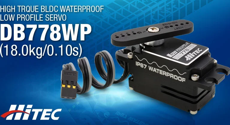 株式会社ハイテックマルチプレックスジャパン　　  トルクタイプのロープロサーボ「DB778WP」が登場。「DB777WP」はプライスダウン。