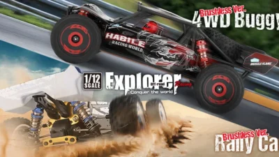 株式会社ハイテックマルチプレックスジャパン　　  2021年12月18日発売：WLtoys Off-Road CarシリーズからMAX 75km/h‼ 1/12「Explorer」ブラシレスVerが登場