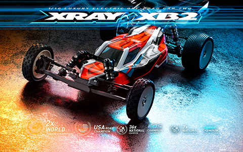 XRAY XB2  2021ダート・2022カーペット 2WDバギー