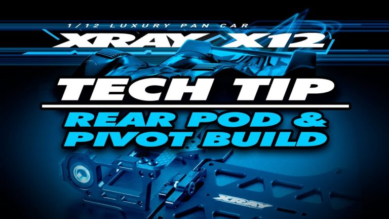 XRAY Official Youtube Channel  XRAY X12’22 – Tech Tip – Caster
