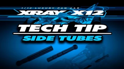 XRAY Official Youtube Channel  XRAY X12’22 – Tech Tip – Side Tubes