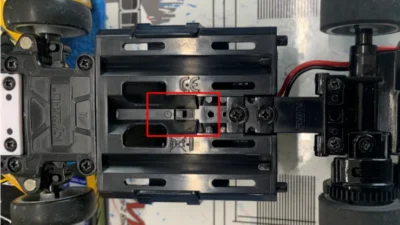 KYOSHO RC BLOG　ジャイロを装着したミニッツの電源の入れ方