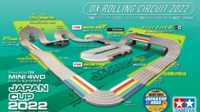 株式会社タミヤ　Powered by FDK ミニ四駆ジャパンカップ 2022 Drive on ヨコハマタイヤ 総合案内公開