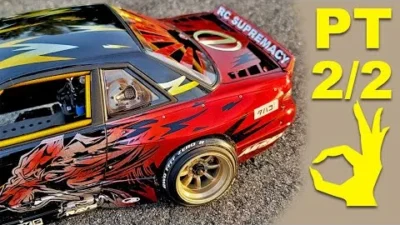 RC SUPREMACY Youtube Channel　This is the BEST RC Drift BODY we’ve EVER painted