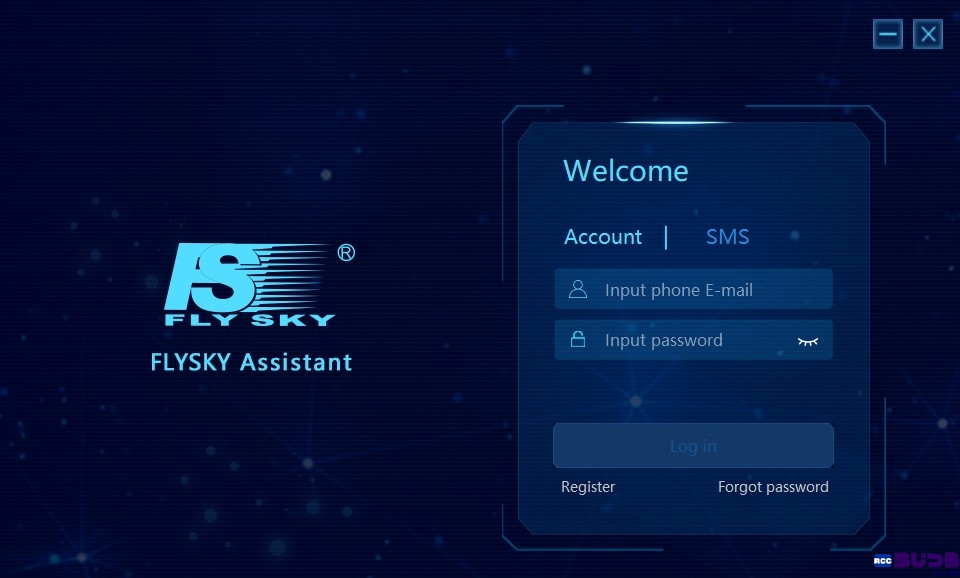 らじつうプチレビュー：FLYSKY Assistant V3.0.4