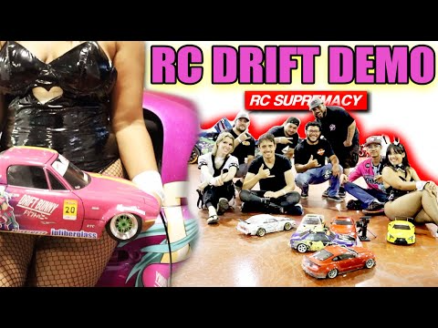 We HOSTED a RC DRIFT DEMO at a CAR SHOW 480 360