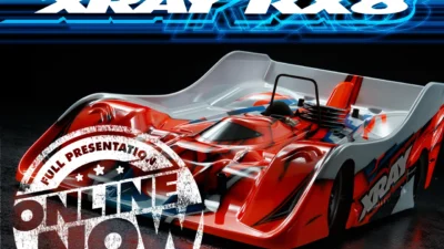 XRAY　XRAY RX8’23 詳細製品ページ公開