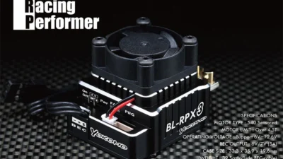 株式会社ヨコモ　BL-RPX3 競技用ブラシレス スピードコントローラーの発売を発表
