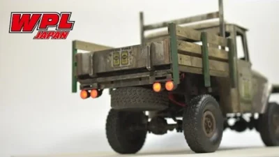 RAYWOOD_official Channel　C44の制作～その2～　C14の余りパーツ流用でテールランプを作る【WPL JAPAN】