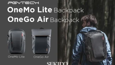 株式会社セキド　大切な機材で撮影を楽しむためにデザインされたカメラバッグ「PGYTECH OneMo Lite Backpack」と「PGYTECH OneGo Air Backpack」を発売