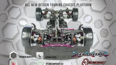 3Racing 新型ツーリングカー「CERO ULTRA TOURING CAR」2022年10月1日発売