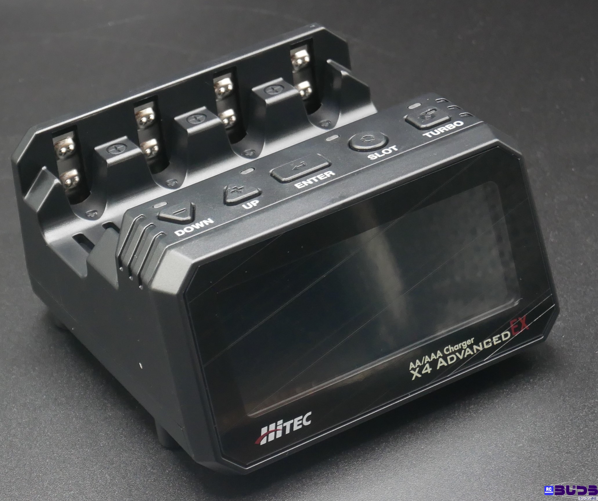 らじつうプチレビュー：HiTEC X4 Advanced EX [ AA/AAA チャージャー X4 アドバンス EX ] - らじつう ...