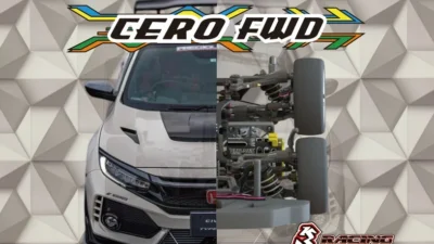 3Racing 新型ツーリングカー「CERO ULTRA TOURING CAR」にFWDコンバージョンキットが登場