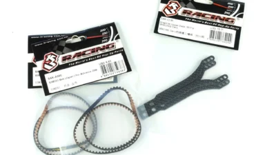 3Racing 新型ツーリングカー「CERO ULTRA TOURING CAR」ベルトレイアウト変更に関する情報を公開。