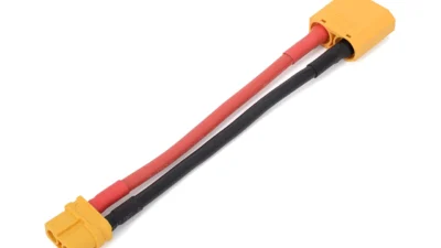株式会社ジーフォース　XT60(オス)⇔XT90(メス)変換コネクタケーブル発売のお知らせを掲載