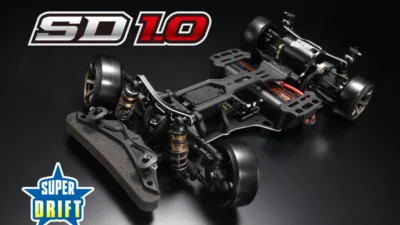 株式会社ヨコモ　斬新なアルミシャーシで圧倒的な飛距離を演出する新型ドリフトシャーシSD1.0を発表