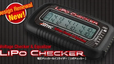 株式会社ハイテックマルチプレックスジャパン　　  「 LiPo Checker」リニューアルを発表