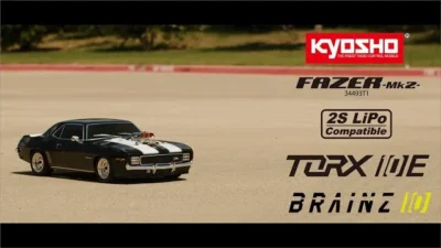 KYOSHO CORPORATION　KYOSHO FAZER Mk2 FZ02 VE Series Readyset 1969 Chevy® Camaro® Z/28 RS Supercharged VE Tuxedo Black