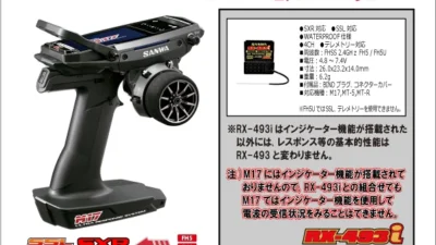 三和電子機器株式会社　M17とRX-493i、アンテナ内蔵RX-492i　セット商品を発表
