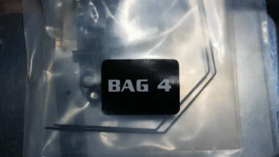 【らじつうレポート】3Racing　CERO ULTRA TOURING CAR　パーツバッグ4パート