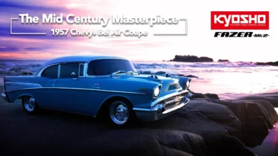KYOSHO CORPORATION　KYOSHO FAZER Mk2 FZ02L Series 1957 Chevy® Bel Air Coupe Tropical Turquoise
