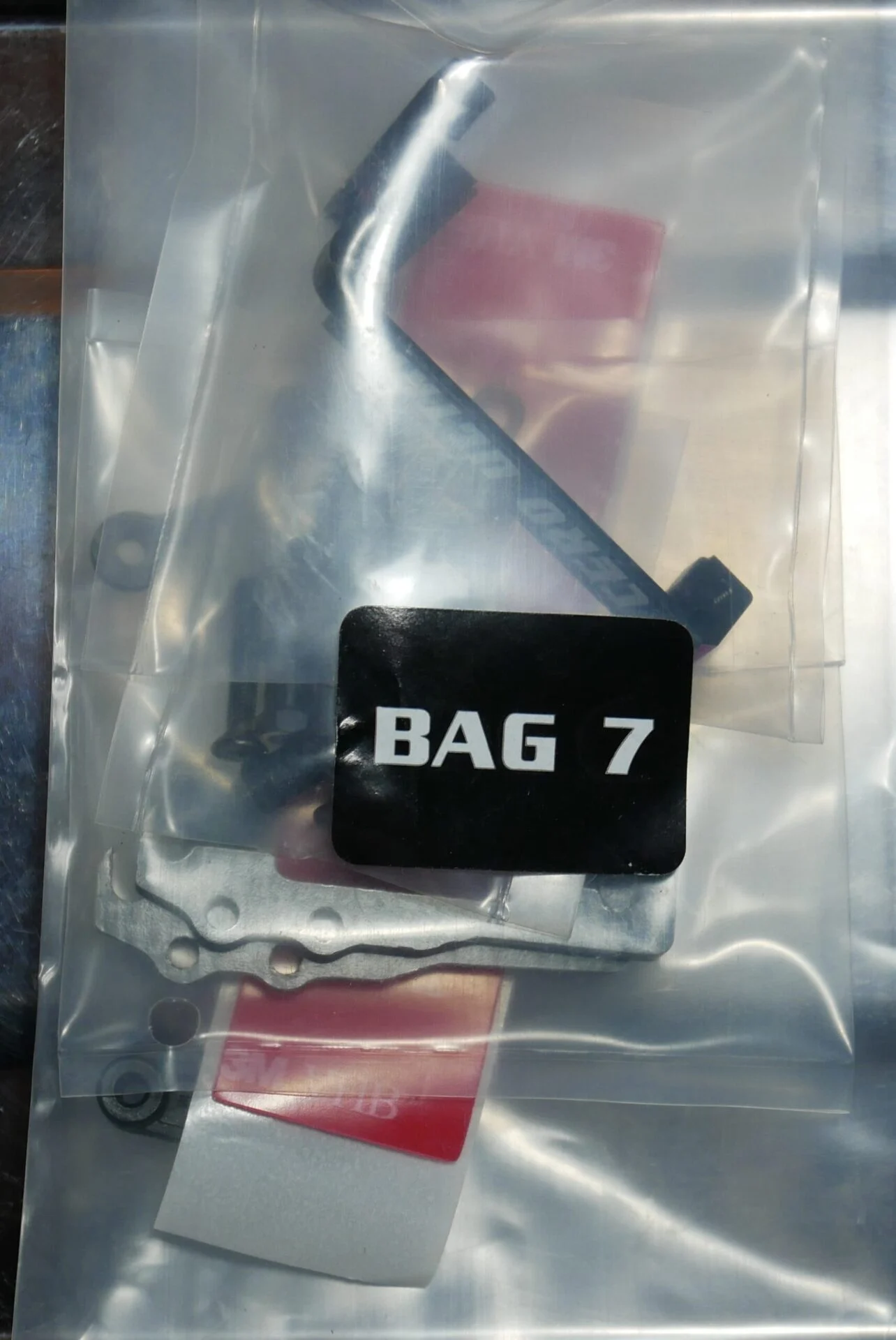 【らじつうレポート】3Racing　CERO ULTRA TOURING CAR　パーツバッグ７＆８パート