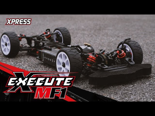 Xpress Execute MF1 1 10 Mid Mount FWD on track video 640 480