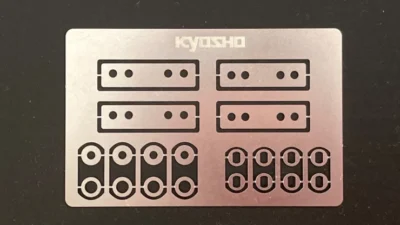 KYOSHO RC BLOG　ミニッツセッティングスペーサーを紹介しています。週刊ミニッツ1月16日号