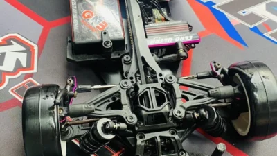 3Racing 新型オンロードツーリングカーシャーシ「CERO Sport」プロトタイプ画像公開