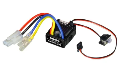 双葉電子工業株式会社　簡単、小型軽量、防塵防滴、ブラシモーター用ESC「MC340CR」を発売