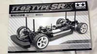 【らじつうレポート】タミヤ　TT-02 TYPE-SRX　開封レポート