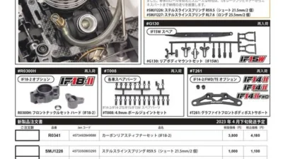 INFINITY/SMJ　2023年4月の新製品を発表