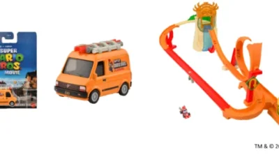 マテル・インターナショナル株式会社　映画『ザ・スーパーマリオブラザーズ・ムービー』に登場する劇中車や映画内の舞台をテーマにしたプレイセットも登場!2023年4月中旬より発売