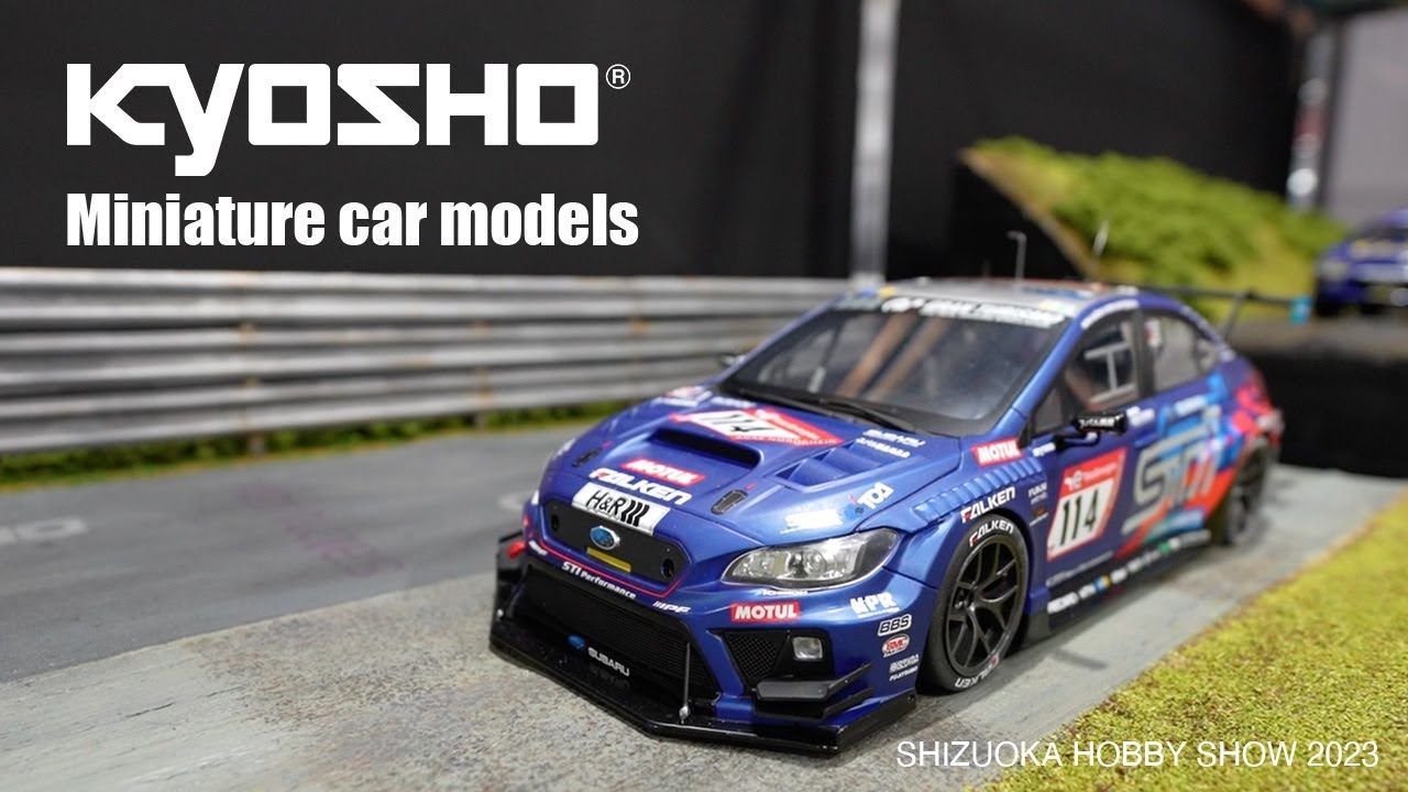 KYOSHO Miniature car models in Shizuoka Hobby Show 2023 1280 720