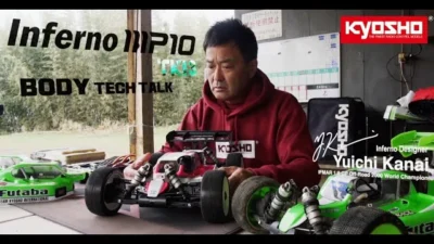 KYOSHO CORPORATION　KYOSHO Vlog 18 INFERNO MP10 TKI3 Body Tech Talk
